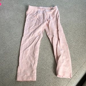 Light pink girls leggings